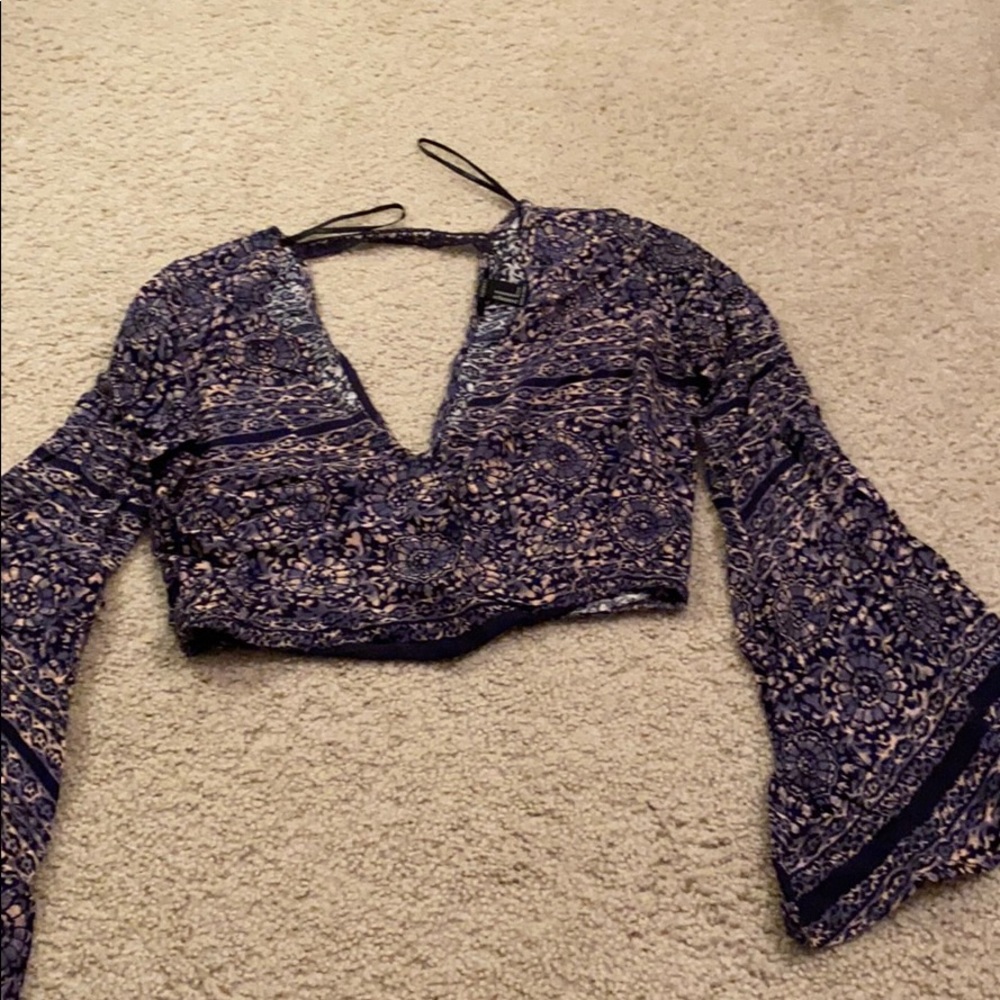 Crop blouse